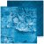 Craft O'Clock paper sheet 12x12": Blue Mood 06