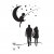 Dixi Craft -leimasin: Moonlight