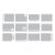 Project Life overlay kalvot: Set 2, 12 kpl