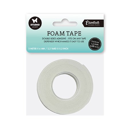 Kohoteippi, 1,5 mm / 2m - kapea (6mm)