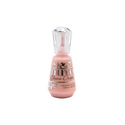 Nuvo Stone Drops: Rosebud Pink