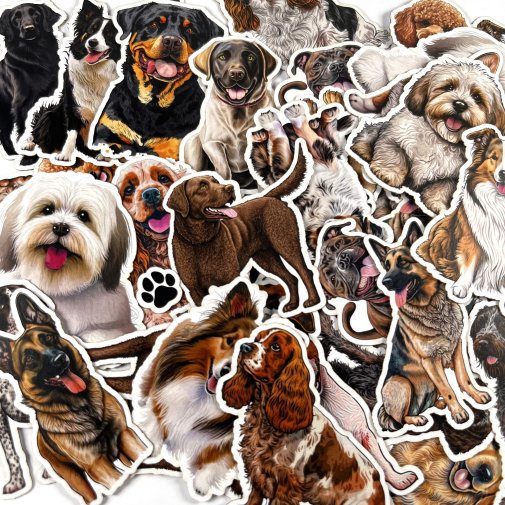Die-cuts, DMC: Dogs