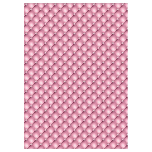 Cardstock A4, 170g, 5pcs: Diamond pattern, pink