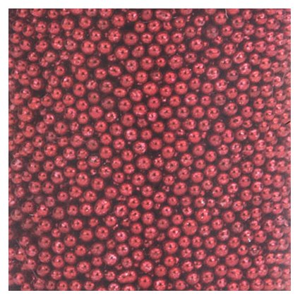 Caviar beads -minihelmet: Red