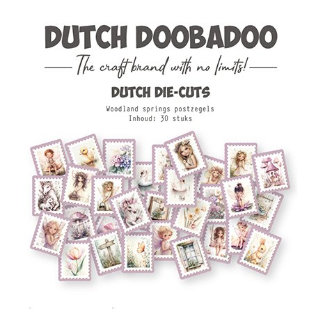 Leikekuvat, Dutch Doobadoo: Spring poststamps