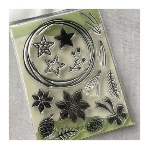 Leimasinsetti, Leane Creatief: Christmas Wreath