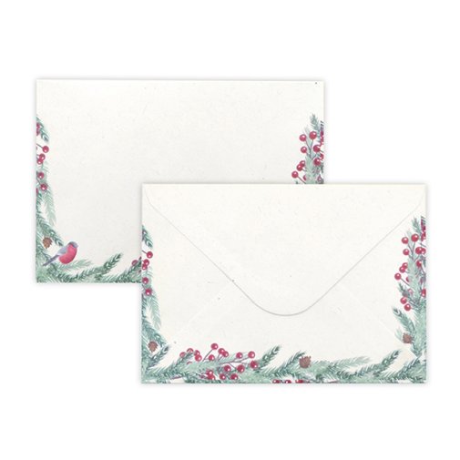 Envelopes C6, 10 pcs: Pines