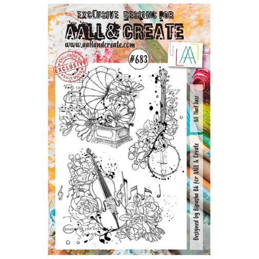 AALL & Create stamp set, A5: All That Jazz