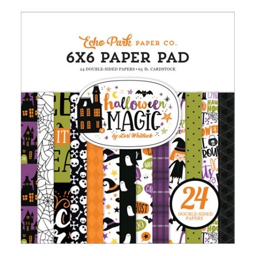 6x6\" paperipakkaus, Echo Park: Halloween Magic