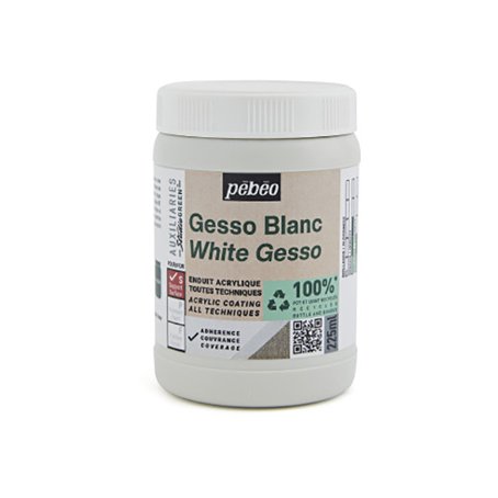Gesso 225 ml, Pebeo: Valkoinen