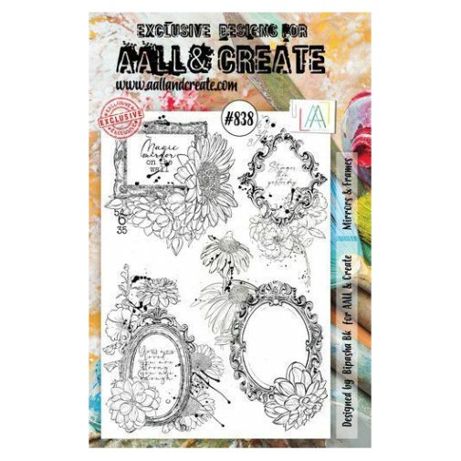 AALL & Create stamp, A5: Mirrors & Frames