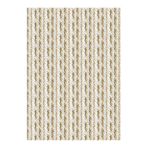 Kartonkiarkki A4, 170g, 5kpl, Krafia: Palmikko, beige