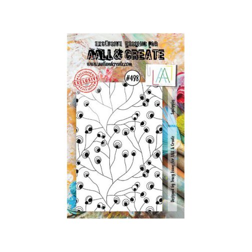 AALL & Create stamp, A7: Squiggles