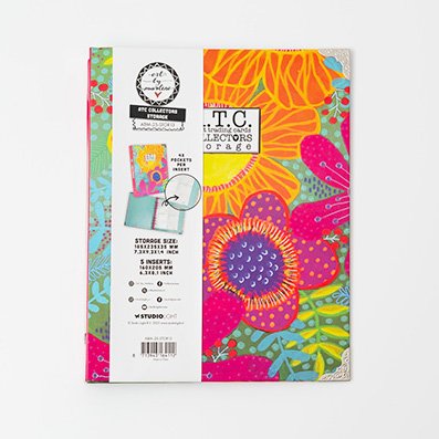 Säilytyskansio ATC -korteille, Art by Marlene