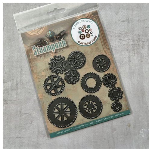 Die set, Berrie\'s Beauties: Steampunk Gears