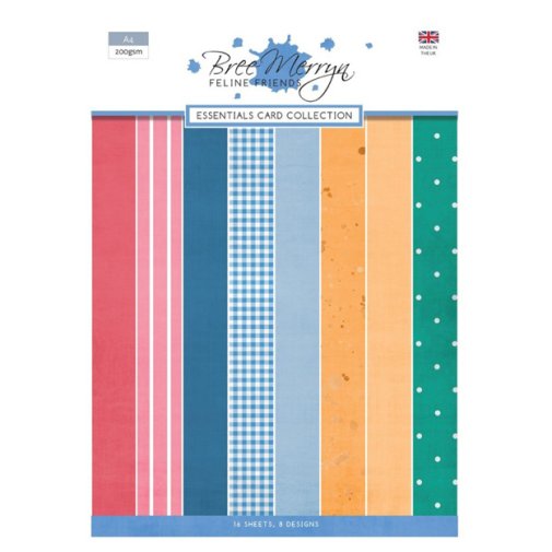 A4 kuviopaperilehtiö, Bree Merryn: Feline Friends