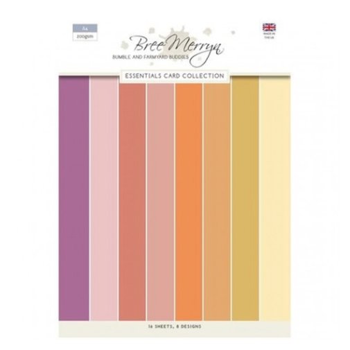 Kartonkilehtiö A4, Bree Merryn: Bumble and Farmyard Buddies