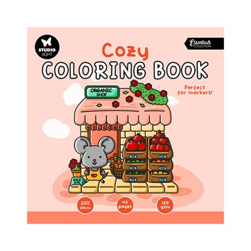 Cozy Coloring -värityskirja 02