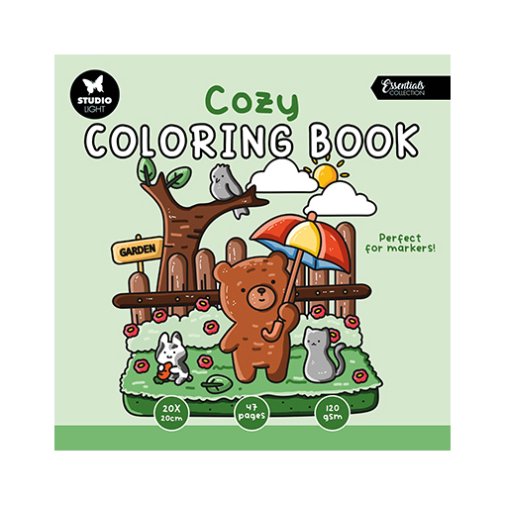 Cozy Coloring -värityskirja 04