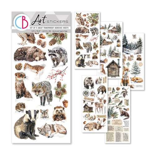 Sticker sheets, Ciao Bella: Forest Tales