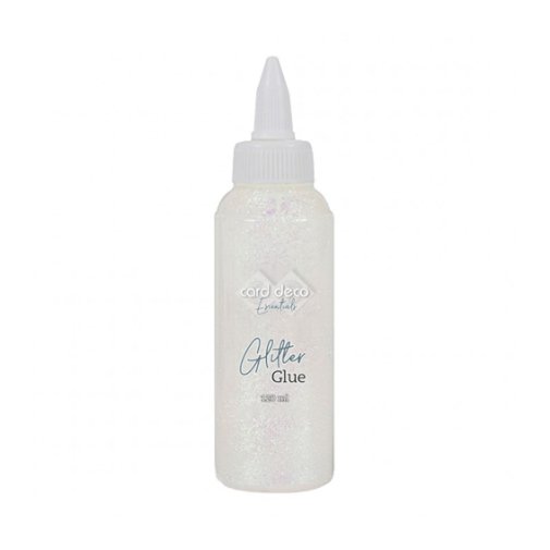 Glitter glue 120ml, Card Deco: Sparkling clear