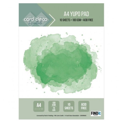 A4 Yupo paper pad, 10 sheets