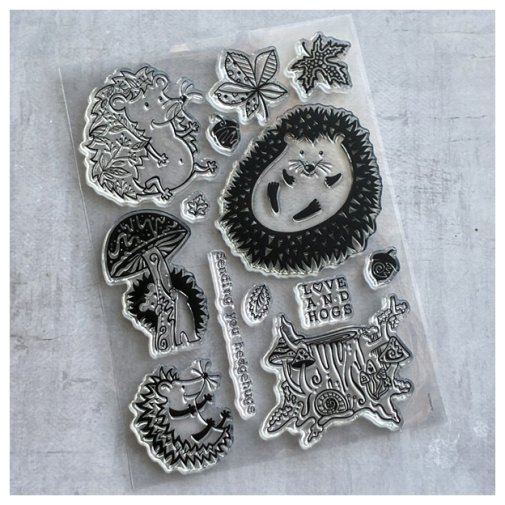 Creative Expressions stamp set: Hedgehugs