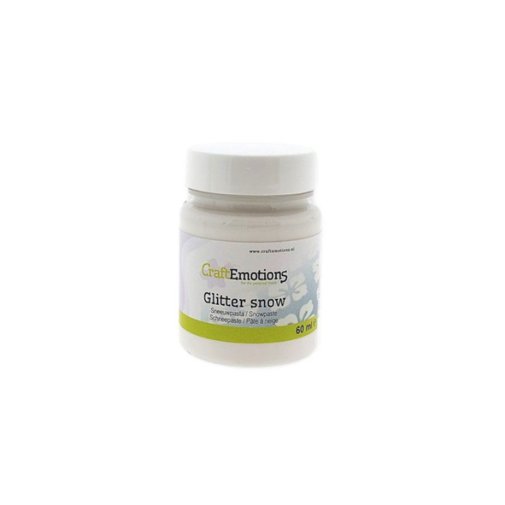 Glitter snow paste 60 ml, Craft Emotions