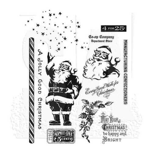 Leimasinsetti, Tim Holtz: Jolly Holiday