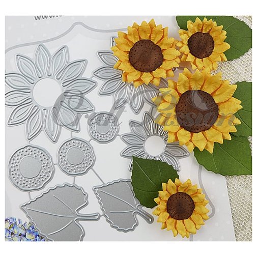 Stanssisetti, Craft Passion: Sunflowers and leaves