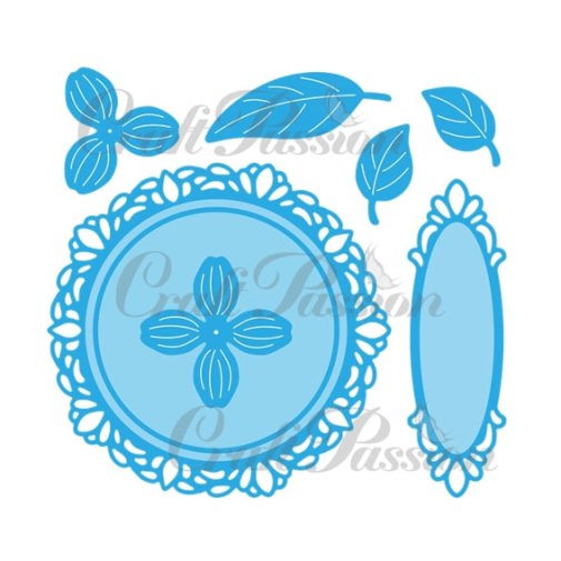 Die set, Craft Passion: Round frame set
