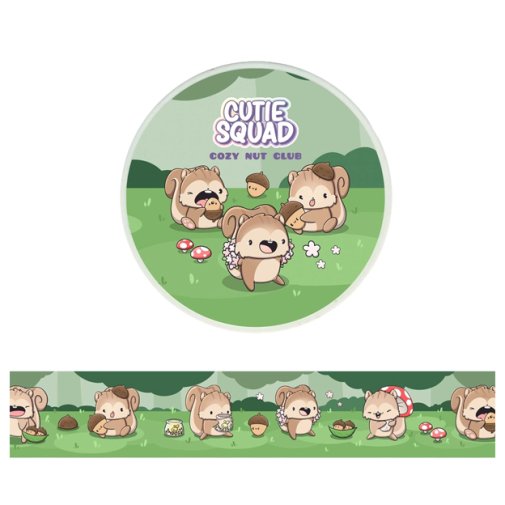 Washi -teippi, Cutie Squad: Cozy nut club
