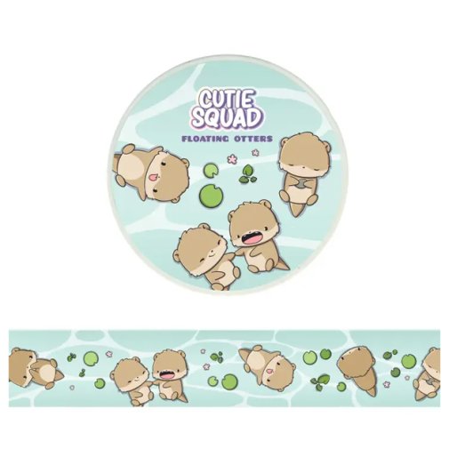 Washi tape, Cutie Squad: Floating Otters