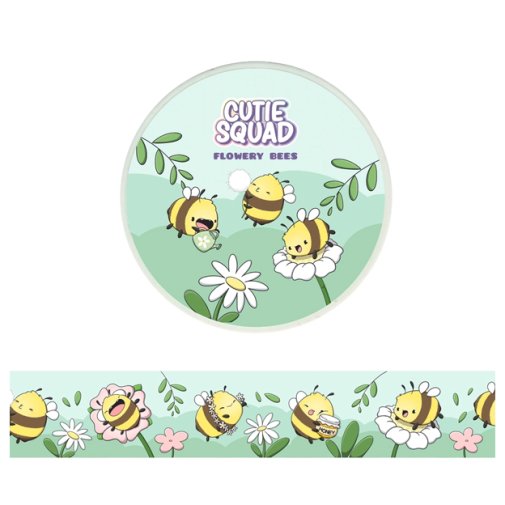 Washi tape, Cutie Squad: Flowery bees