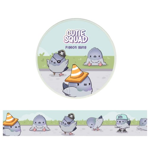 Washi -teippi, Cutie Squad: Pigeon gang