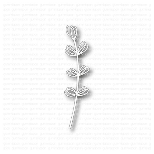 Stanssi, Gummiapan: Doodled twig - oksa
