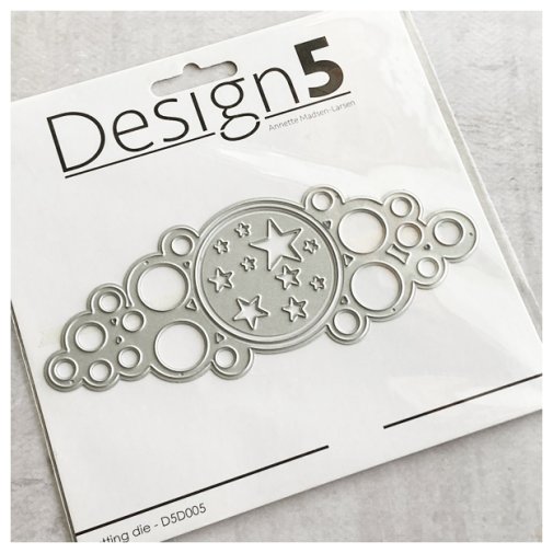 Stanssisetti, Design 5: Bubble frame and stars