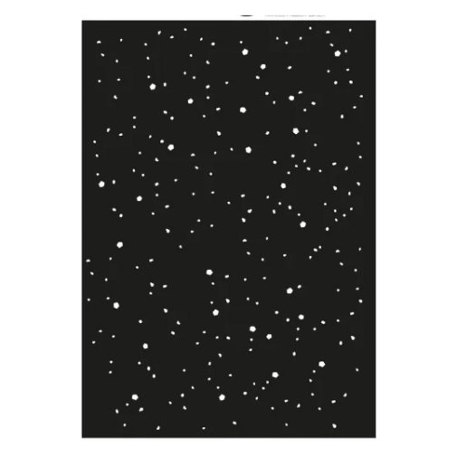 Stencil, Design 5: Snow
