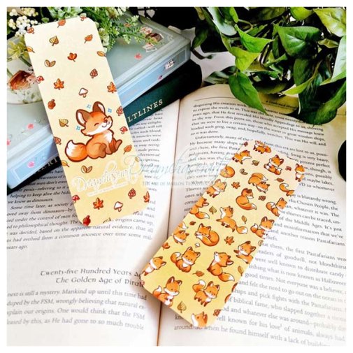 Bookmark, Dreamchaserart: Foxes