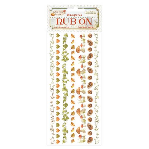 Rub-On -siirtokuvat, Stamperia: Whispering Woods