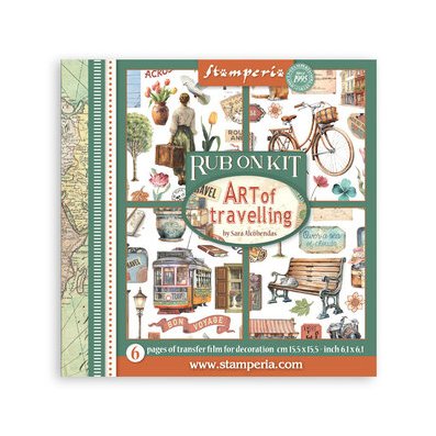 Rub-On -siirtokuvasetti, Stamperia: Art of Travelling