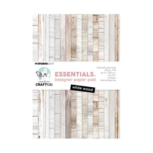 A5 lehtiö, StudioLight: White wood