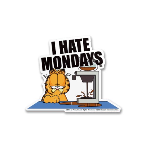 Vinyylitarra, Garfield: I hate mondays