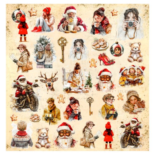 Scrapbooking paper 12x12\", UHK: Holiday Glow - cover