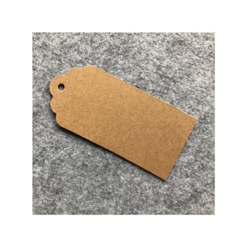 Tags, kraft - 10 pcs