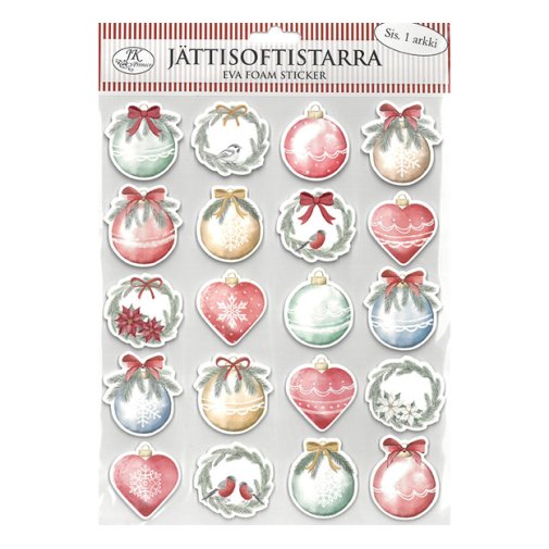 Tarra-arkki, softis, JK: Joulupallot