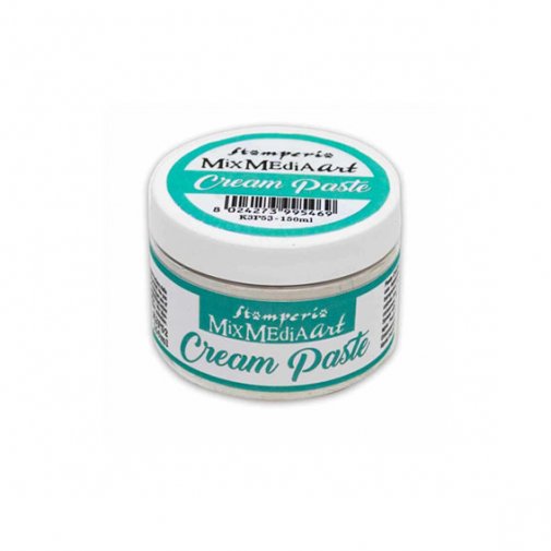 Cream Paste 150 ml- tekstuuripasta, Stamperia