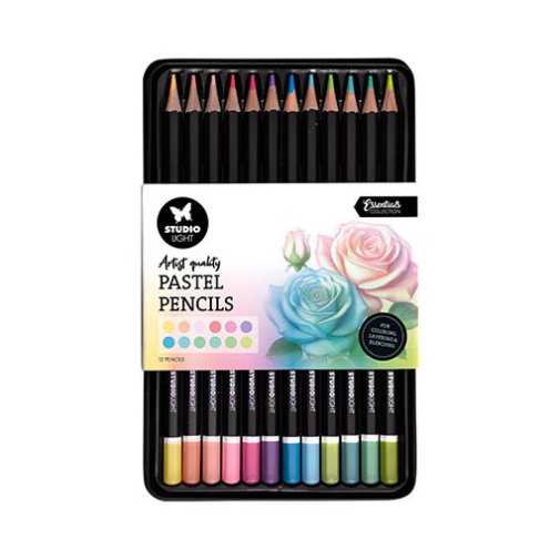 Colouring pencils 12 kpl, Studiolight: Pastel