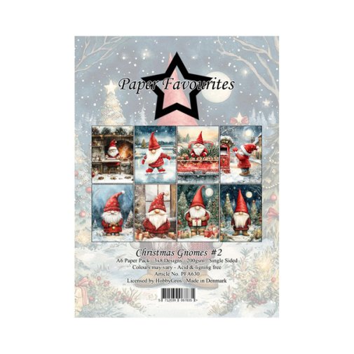 A6 paperipakkaus, PF: Christmas Gnomes 2