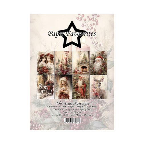 A6 paperipakkaus, PF: Christmas Nostalgia